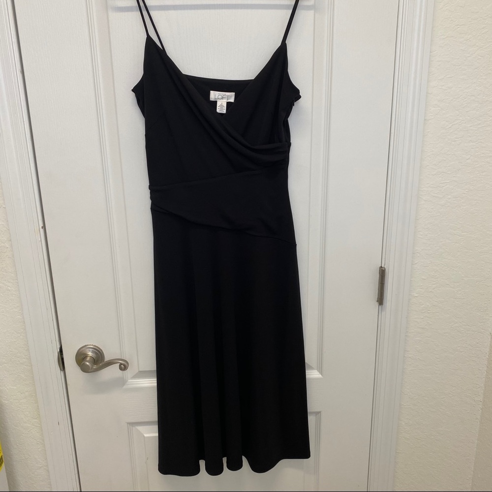 Ann Taylor LOFT Little Black Dress Size 4